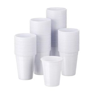 ISAP 100 BICCHIERI plastica BIANCHI 160cc monouso per acqua