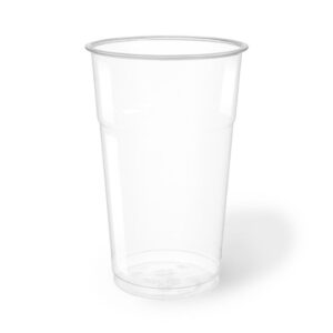50 BICCHIERI BIRRA trasparenti in R-PET da 500 CC - linea NATURIA