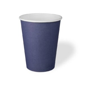 25 Bicchieri NATURIA in Cartoncino Colorato BLU 240 ml riciclabili