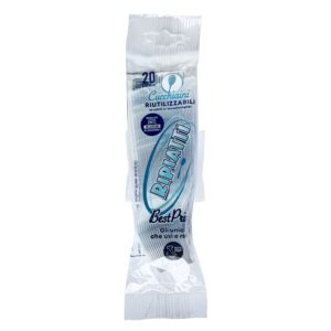 20 CUCCHIAINI in plastica trasparenti RIUTILIZZABILI - eco friendly - immagine 1