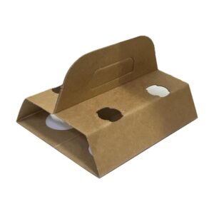 Porta Bottiglie Birra Avana TAKE 4 STEINIE 4 pt c/maniglia 15x13.5x4 cm