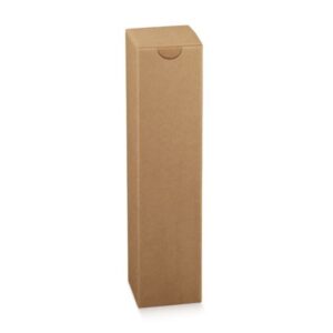 Scatola per bottiglia di olio colore kraft AVANA 5.5X5.5X24 cm