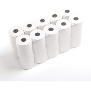 10 Rotoli rotolino POS carta termica 57 mm x 18 mt per ricevute bancomat