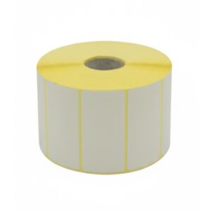 Rotolo Etichetta Termica non rimovibile 80x40mm F.40mm da 1150 etichette